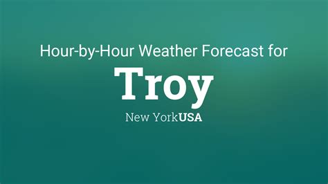 Hourly weather troy ny - Weather Underground provides local & long-range weather forecasts, weatherreports, maps & tropical weather conditions for the Troy area. ... Troy, NY Hourly Weather Forecast star_ratehome. 38 ...